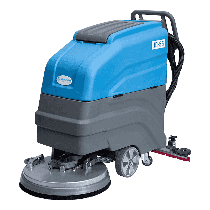 JD55 Fregadora de pisos industrial automática de arrastre manual
