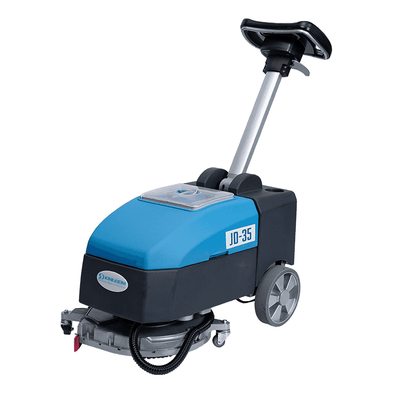 JD35 Fregadora de pisos comercial mini plegable de arrastre manual