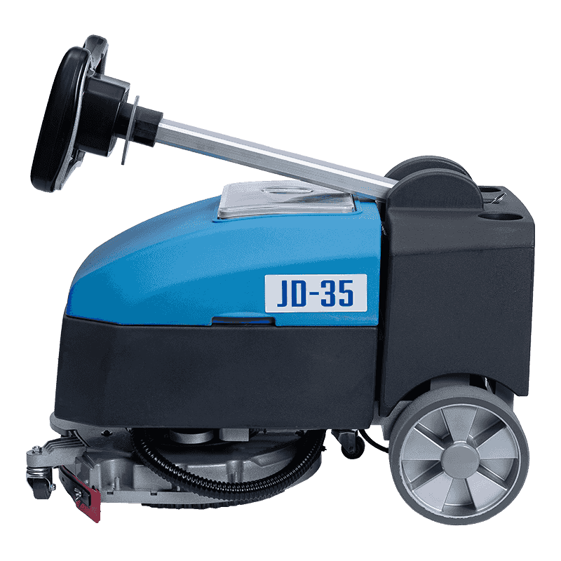 JD35 Fregadora de pisos comercial mini plegable de arrastre manual