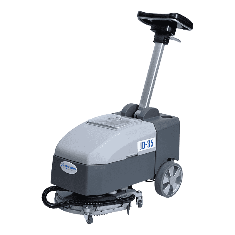 JD35 Fregadora de pisos comercial mini plegable de arrastre manual