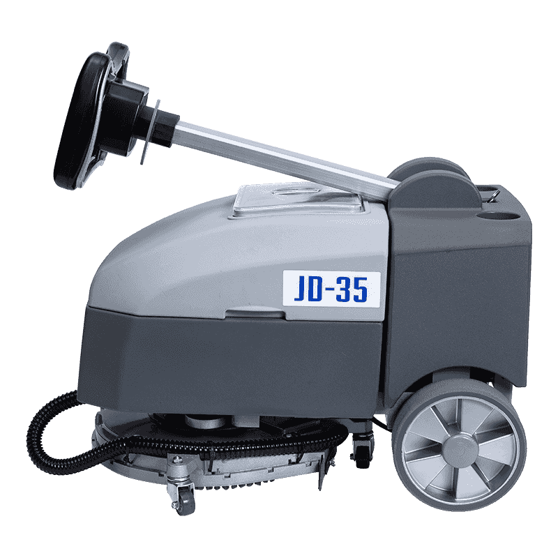 JD35 Fregadora de pisos comercial mini plegable de arrastre manual