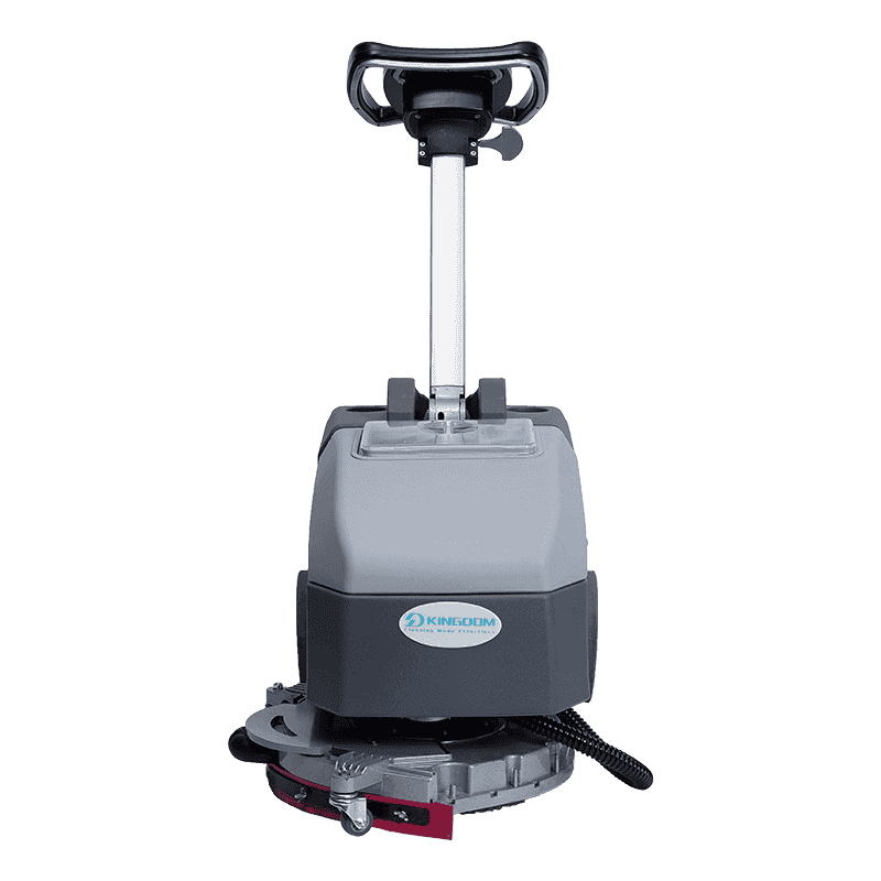 JD35 Fregadora de pisos comercial mini plegable de arrastre manual