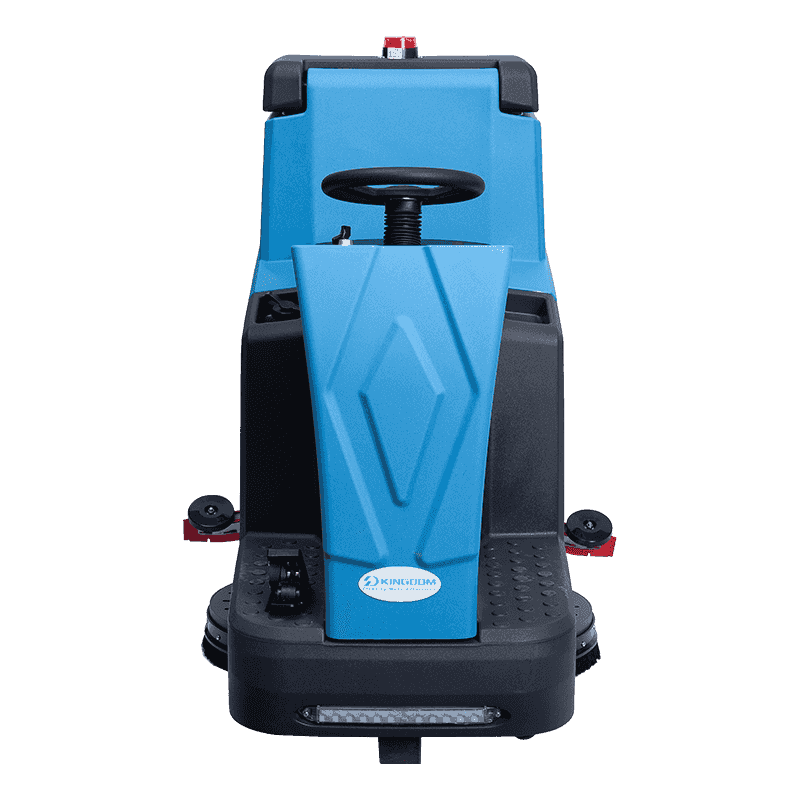 JD75S Fregadora de pisos de tamaño medio con conductor y doble cepillo