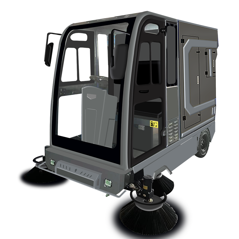 S24 Barredora con conductor a bordo, pantalla LED trasera y bomba de alta presión de 1500 W
