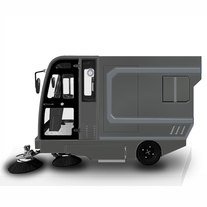 S24 Barredora con conductor a bordo, pantalla LED trasera y bomba de alta presión de 1500 W