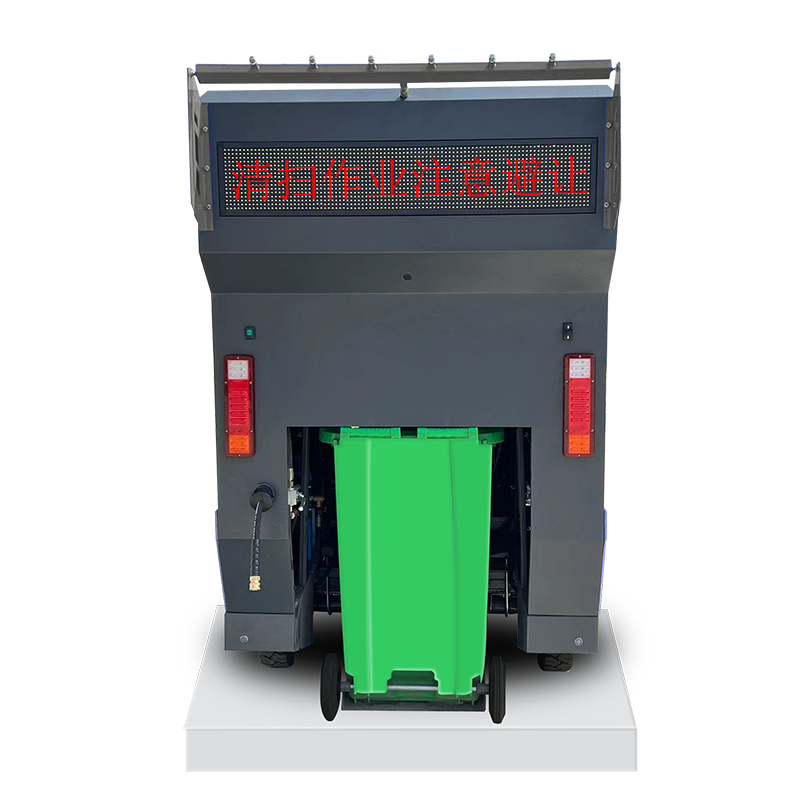 S24 Barredora con conductor a bordo, pantalla LED trasera y bomba de alta presión de 1500 W